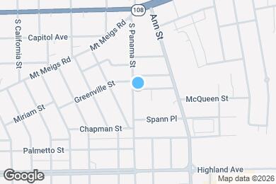 Map image of the property - 2606 Geneva St