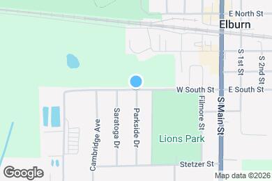 Map image of the property - 400 Parkside Dr