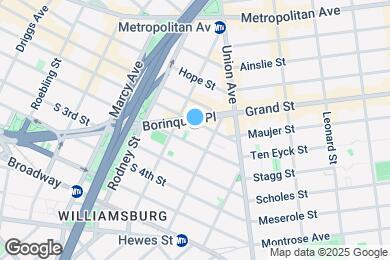 Map image of the property - 356 South First Street