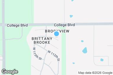 Map image of the property - 17534 W 111th Terrace