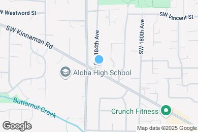Map image of the property - 4734 SW 184th Ave