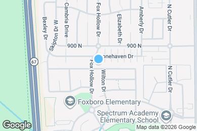 Map image of the property - 1012 York Dr