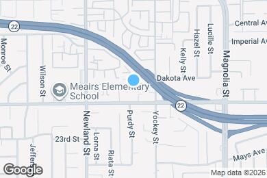 Map image of the property - 8652 Gloria Ave