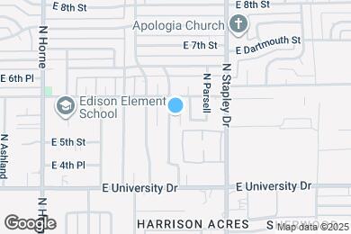 Map image of the property - 531 N Matlock