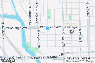 Map image of the property - 757 N Hudson Ave