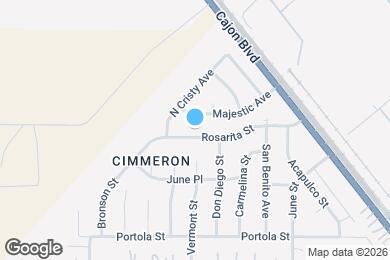 Map image of the property - 2804 Rosarita St