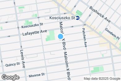 Map image of the property - 911 Greene Ave