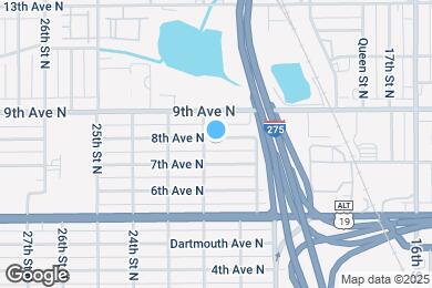 Map image of the property - 2176 8th Ave N