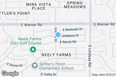 Map image of the property - 898 S Silverado St