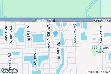 Map image of the property - 15050 SW 9th Terrace