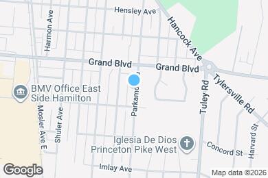 Map image of the property - 1435 Parkamo Ave