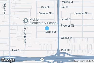 Map image of the property - 8755 Maple St