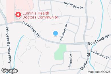 Map image of the property - 8507 Woodside Ct