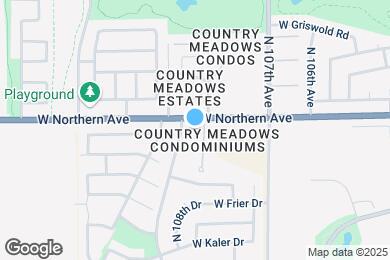 Map image of the property - 10815 W Northern Ave