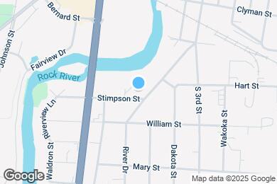 Map image of the property - 114 Stimpson St