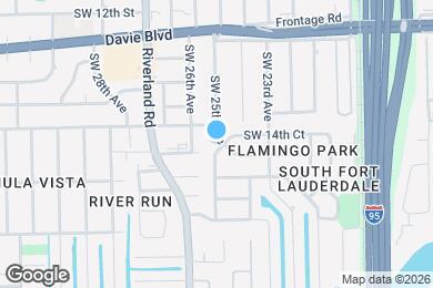 Map image of the property - 1501 SW 25th Ave