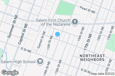 Map image of the property - 1125 14th St NE