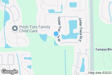 Map image of the property - 2516 Cedar Trace Dr W