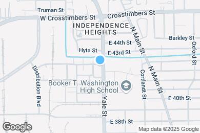 Map image of the property - 4127 Yale St