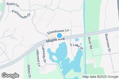 Map image of the property - 5523 E Lake Dr