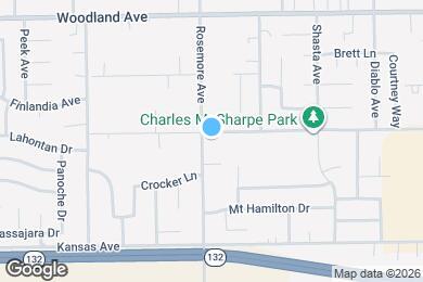 Map image of the property - 1036 Rosemore Ave