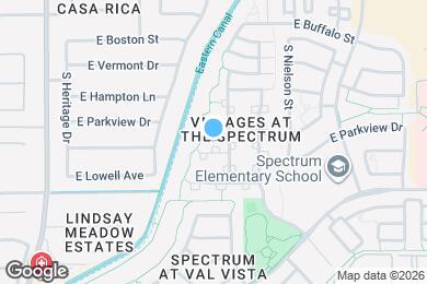 Map image of the property - 1108 E Parkview Ct