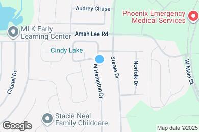 Map image of the property - 1288 N Hampton Dr