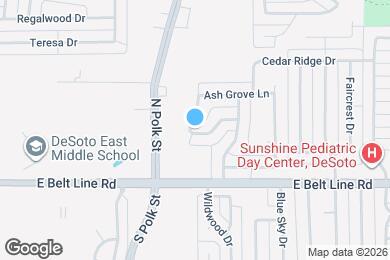 Map image of the property - 801 Summit Dr