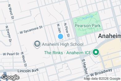 Map image of the property - 301 N Janss St