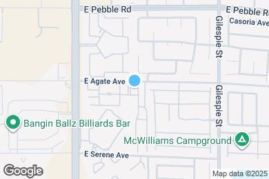 Map image of the property - 91 E Agate Ave