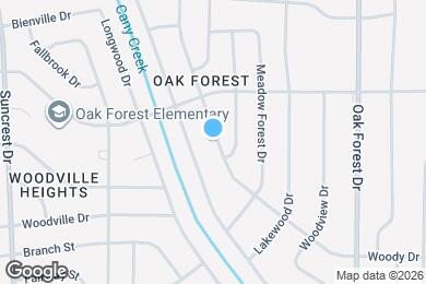 Map image of the property - 1423 Woody Dr
