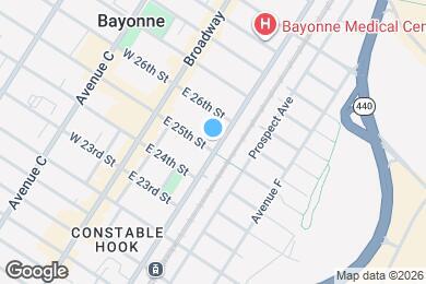 Map image of the property - 325 Ave E