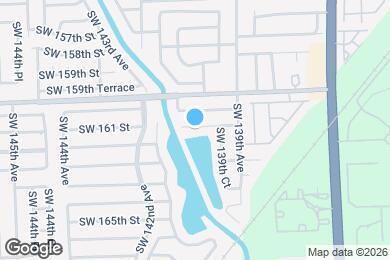 Map image of the property - 14002 SW 161 Terrace