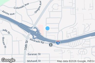 Map image of the property - 7160 Grable St