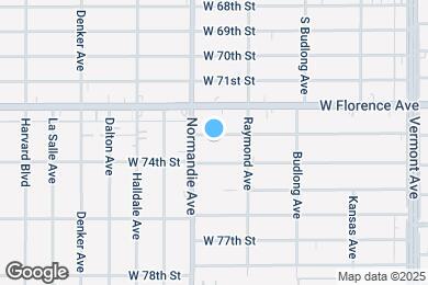 Map image of the property - 1336 W 73rd St