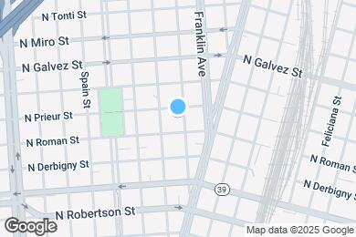 Map image of the property - 1832 Painters St