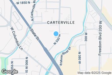 Map image of the property - 1547 N Riverside Ave