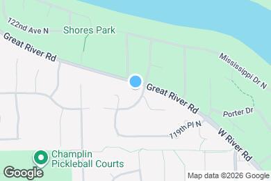 Map image of the property - 6702 120th Ave N