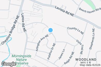 Map image of the property - 2156 Arlington Ave NE