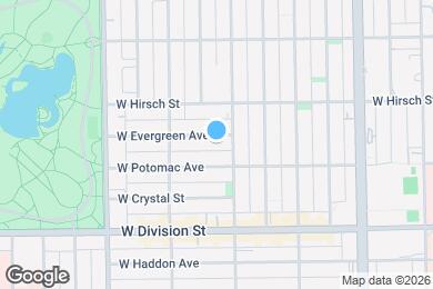 Map image of the property - 2613 W Evergreen Ave