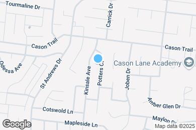 Map image of the property - 1744 Potters Ct