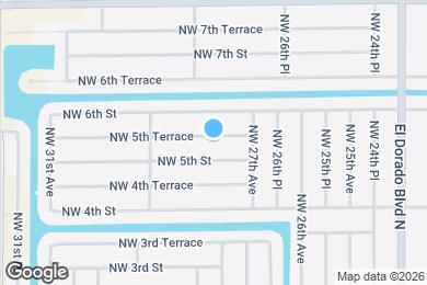 Map image of the property - 2722 NW 5th Terrace