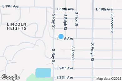 Map image of the property - 3224 E 21st Ave