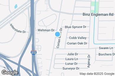 Map image of the property - 2527 Corian Glen Dr