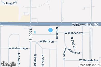 Map image of the property - 5700 W Wahner Ave