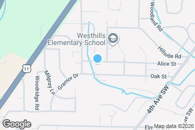 Map image of the property - 704 Alice St