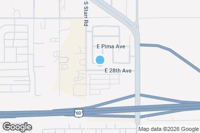 Map image of the property - 2917 E 27th Ave