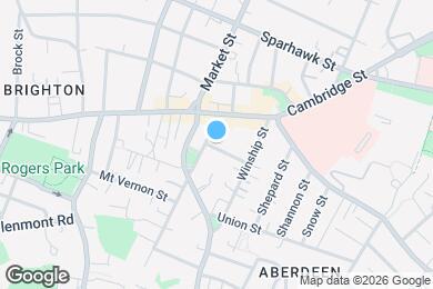 Map image of the property - 27 Peaceable St