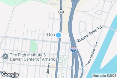 Map image of the property - 2509 2nd Ave