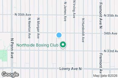 Map image of the property - 3338 N Knox Ave